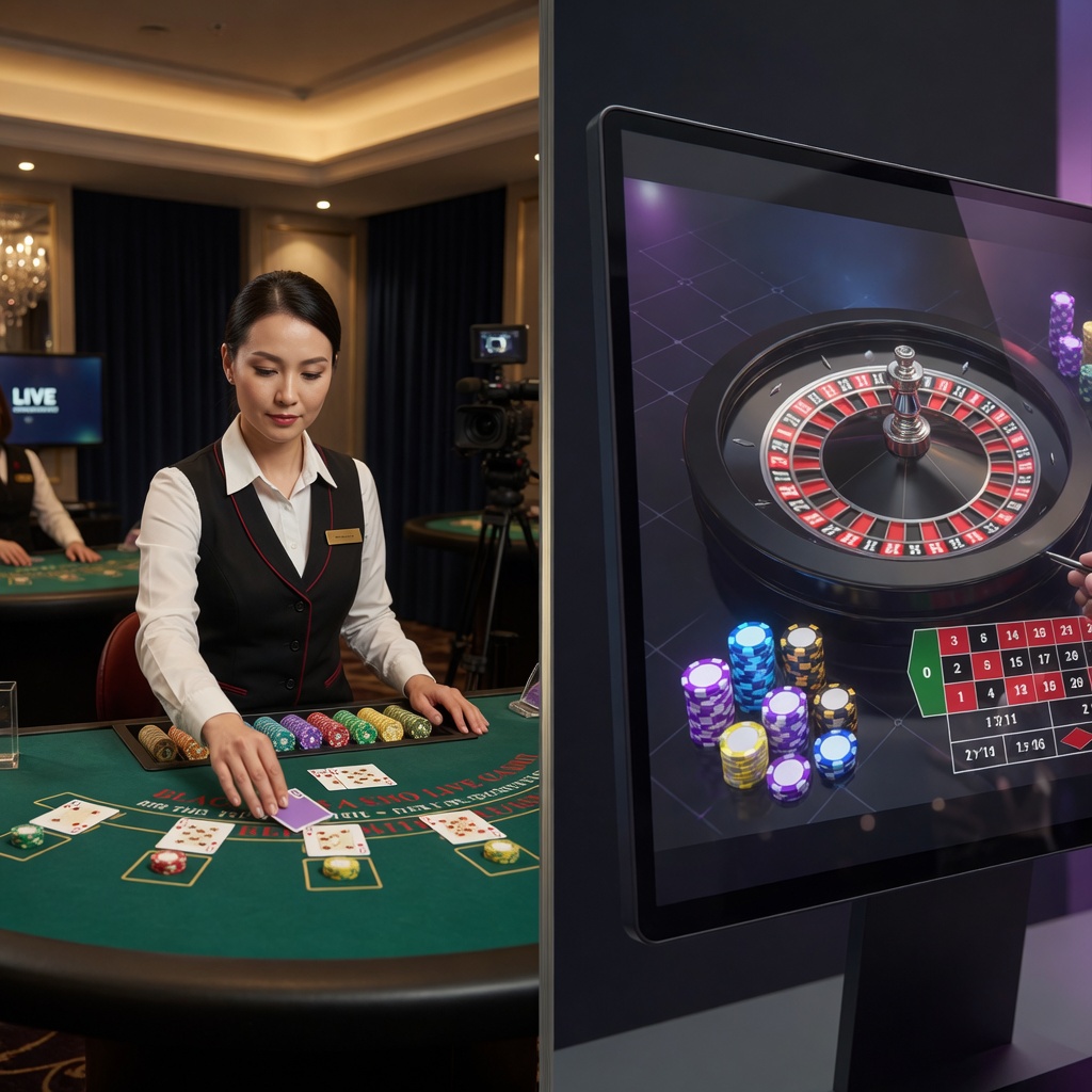Canlı Casino vs Otomatik Casino Oyunları Canlı Casino vs Otomatik Casino Oyunları