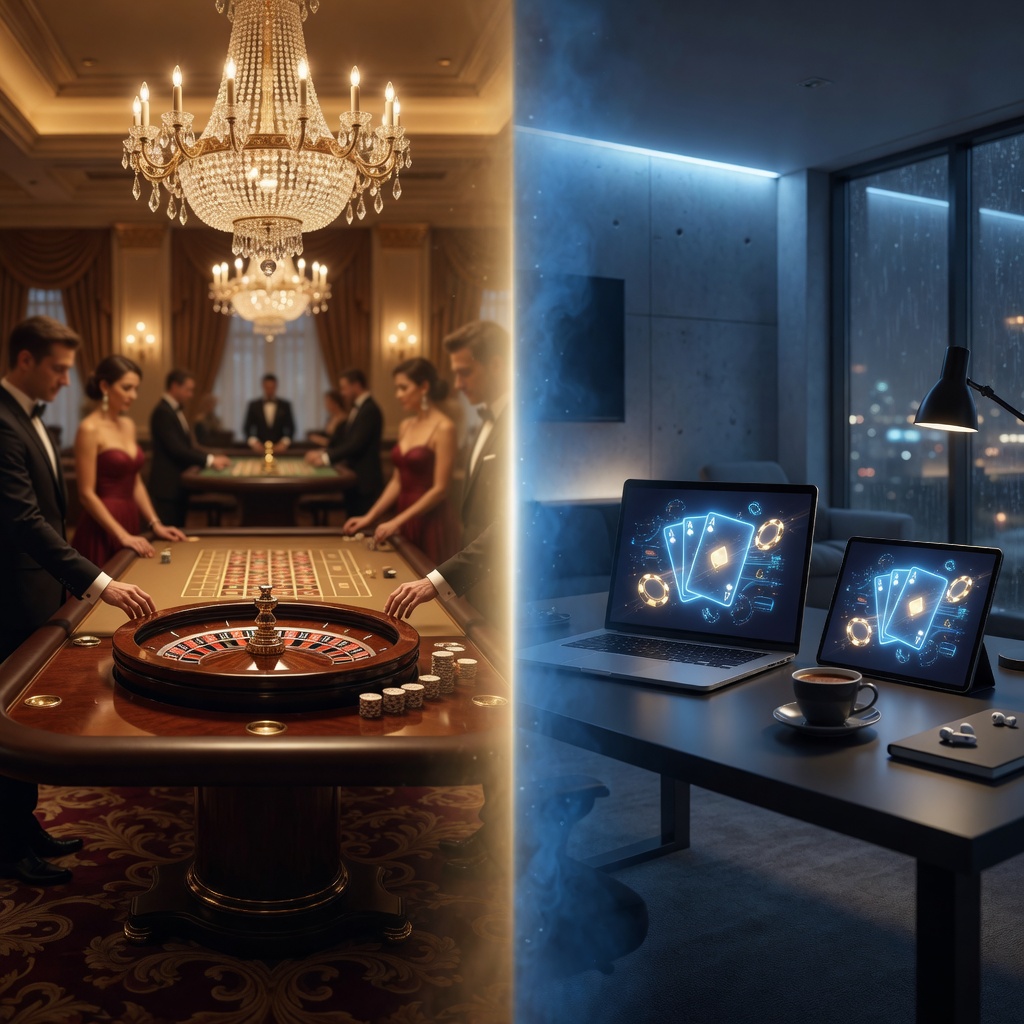 Online ve Fiziksel Casino Deneyimi Karşılaştırması Online ve Fiziksel Casino Deneyimi Karşılaştırması