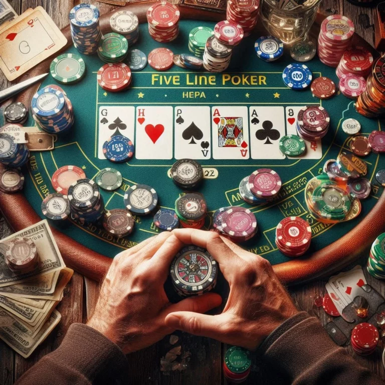 five line poker