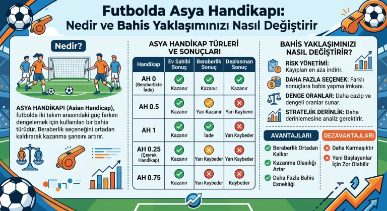 Futbolda Asya HandikapД±: Nedir ve Bahis YaklaЕџД±mД±nД±zД± NasД±l DeДџiЕџtirir