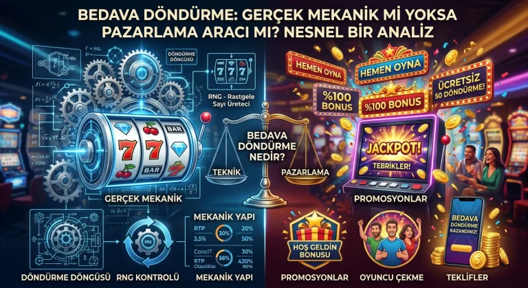 Bedava Döndürme: Gerçek Mekanik mi Yoksa Pazarlama Aracı mı? Nesnel Bir Anali