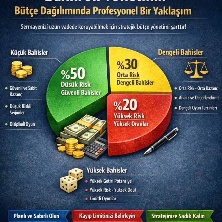 Bankroll Yönetimi: Bütçe Dağılımında Profesyonel Bir Yaklaşım